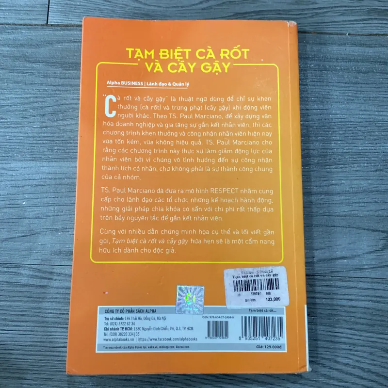 Tạm biệt cà rốt và cây gậy -Ts. Paul L.Marciano 1035543