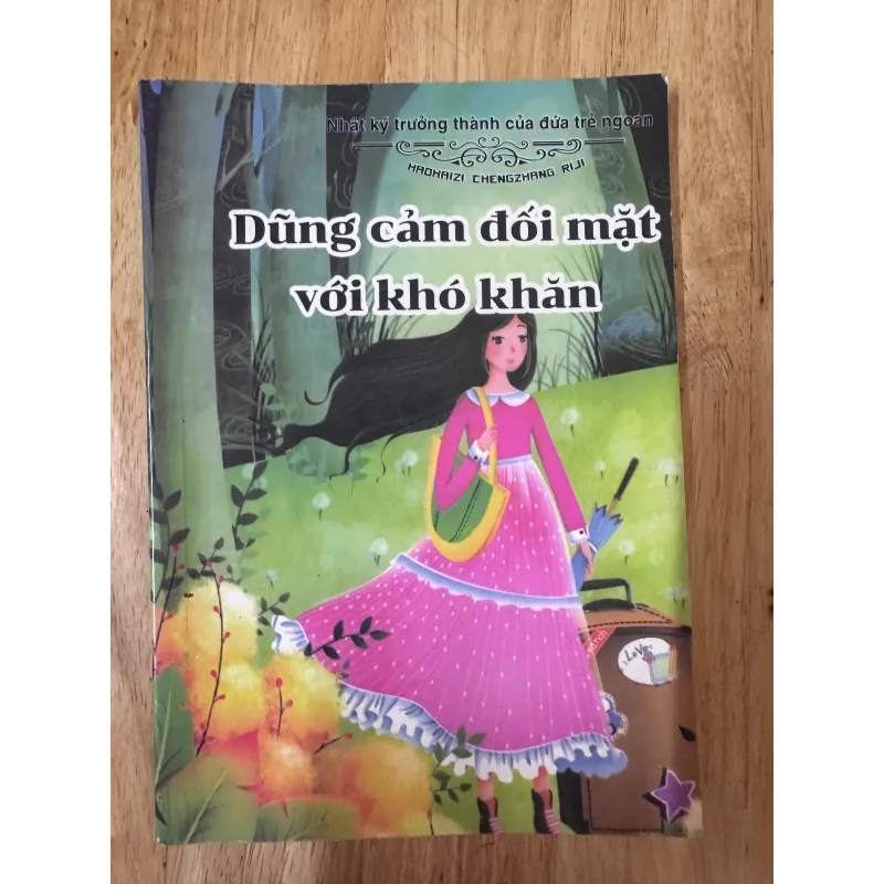 Sách Truyện Dũng cảm đối mặt với khó khăn - Maohazi Chengzhang Riji mới 90% 731943