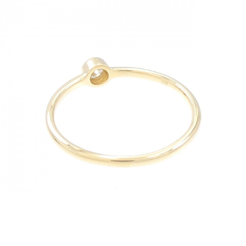 【Remake】Nhẫn kim cương Solitaire K18YG 0.10CT 673697
