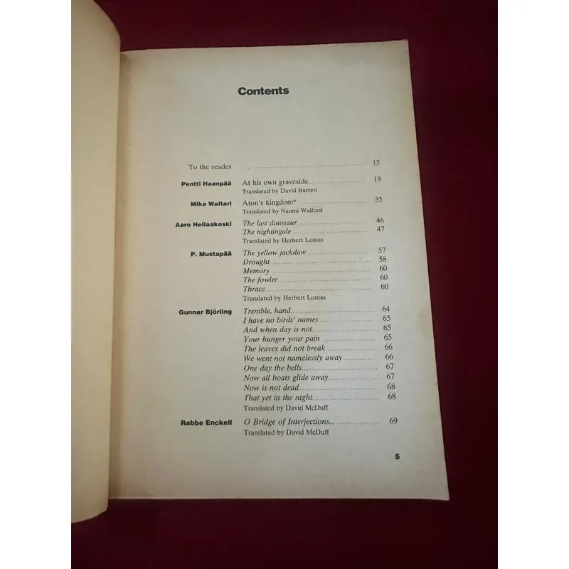 A Way to Measure Time: Contemporary Finnish Literature 713353