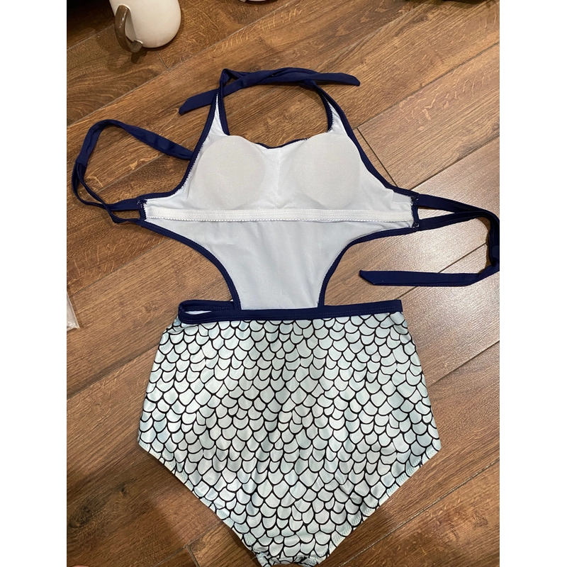 BIKINI 1 MẢNH MÀU XANH MÁT MỚI 99% 509182