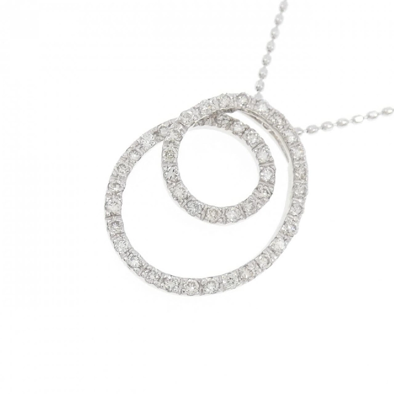 K18WG Dây chuyền kim cương 0.28CT - Hàng hiệu Chính hãng 862369