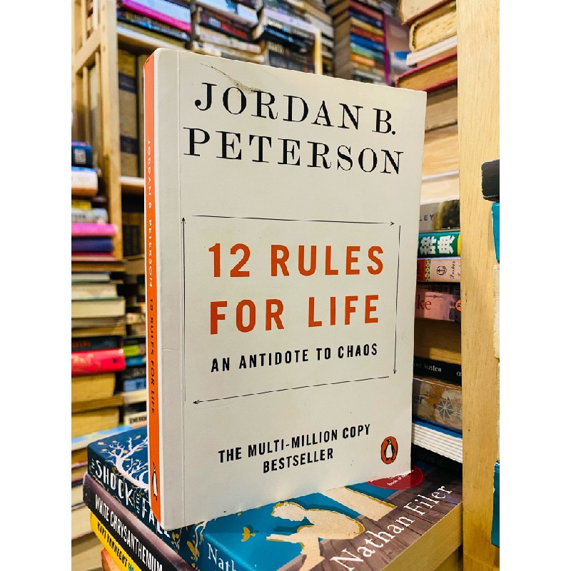 12 RULES FOR LIFE: AN ANTIDOTE TO CHAOS - JORDAN B. PETERSON 72672