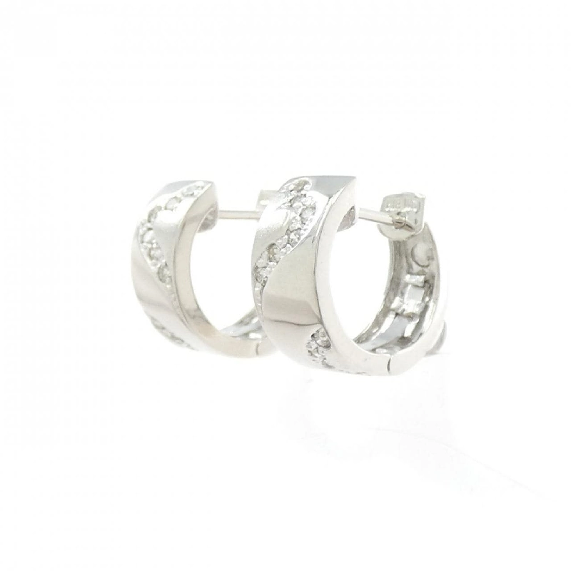 K18WG Bông tai kim cương 0.2CT - Hàng hiệu Chính hãng 866360