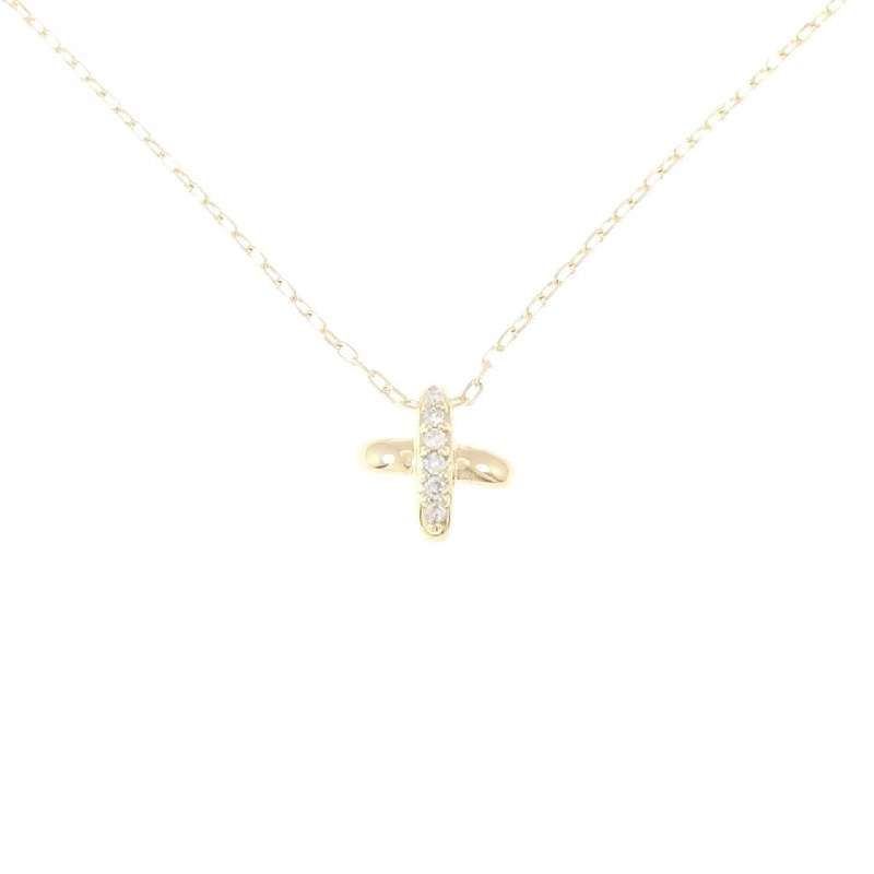 K18YG Dây chuyền kim cương - Hàng hiệu Authentic 862676