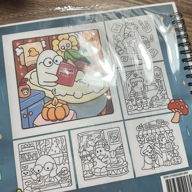 Tập tranh tô màu Little Spooky 160gsm 717633