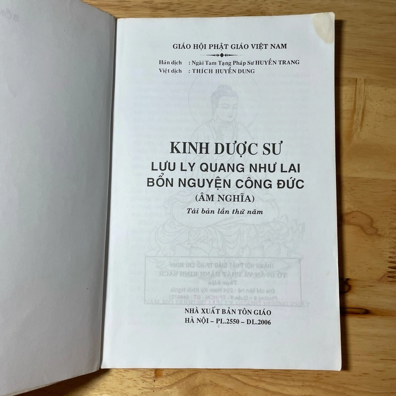 II Kinh Dược Sư _ Bổn Nguyện Công Đức (Âm - Nghĩa) - Thích Huyền Dung (Dịch) - 2006 465900