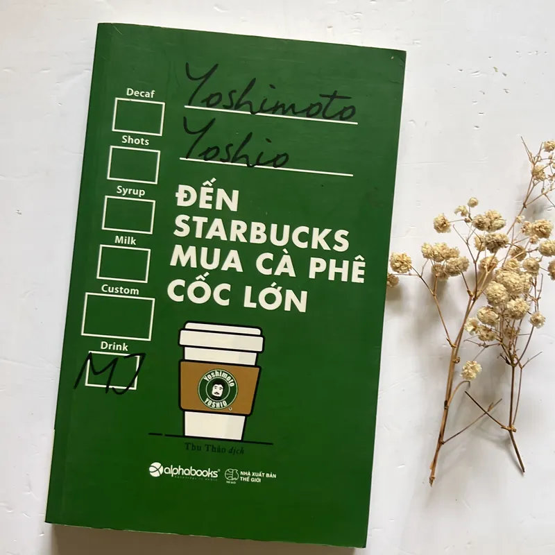 Bán sách cũ - Đến Starbucks mua cà phê cốc lớn - Yoshimoto Yoshio 566529