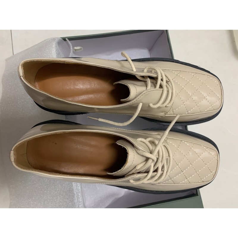 Giày da brand Enso màu kem, size 39, như mới, chưa sử dụng 149031