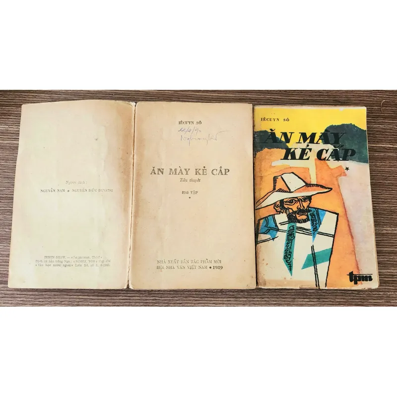 Trọn bộ 2q tiểu thuyết ĂN MÀY KẺ CẮP - 571 trang (nhà văn Irwin Shaw) 936883