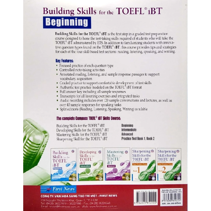 Building Skills For The TOEFL iBT - Beginning - Adam Worcester, Lark Bowerman, Eric Williamson 281409