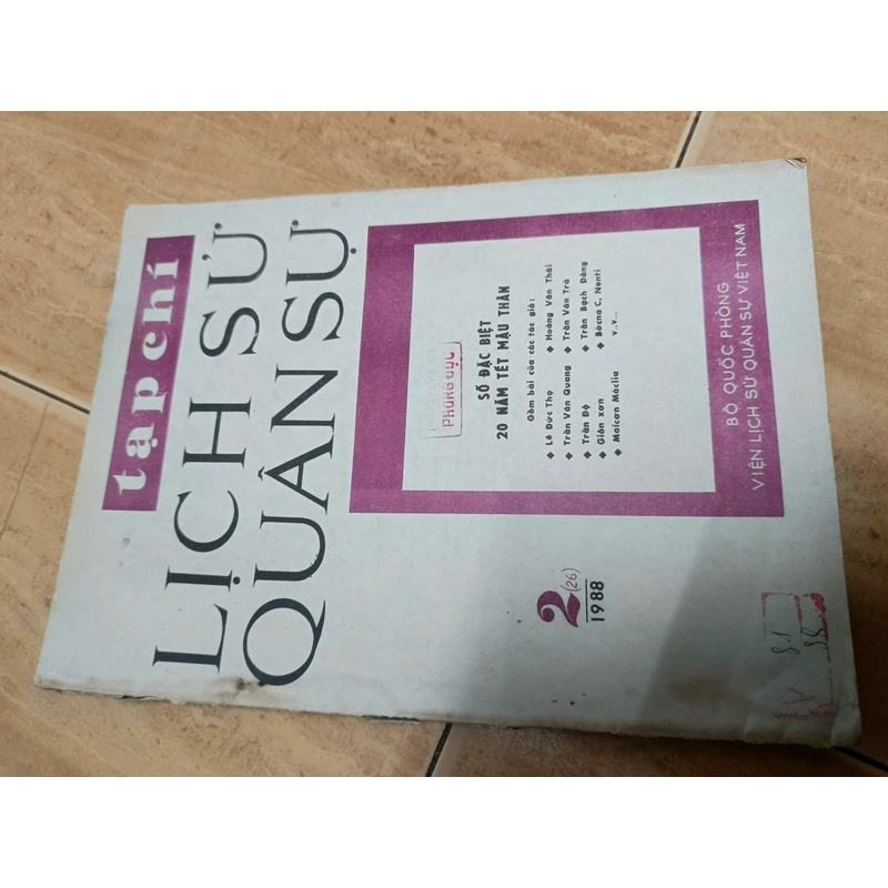 Tạp chí Lịch sử quân sự (hiếm gặp) 517100