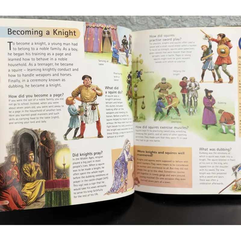 Questions and Answers: Knights and Castles – Kingfisher 933927