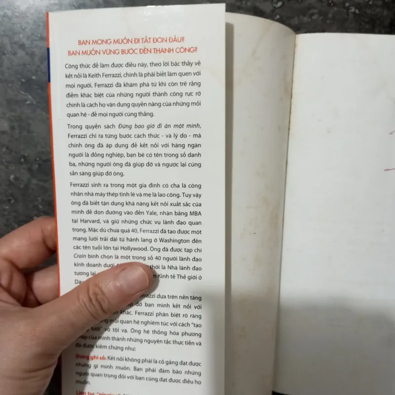 [Bí kíp Networking] Sách Đừng Bao Giờ Đi Ăn Một Mình - Keith Ferrazzi 1019910