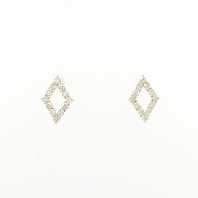 K18YG Bông tai kim cương 0.20CT - Hàng hiệu Chính hãng 875416