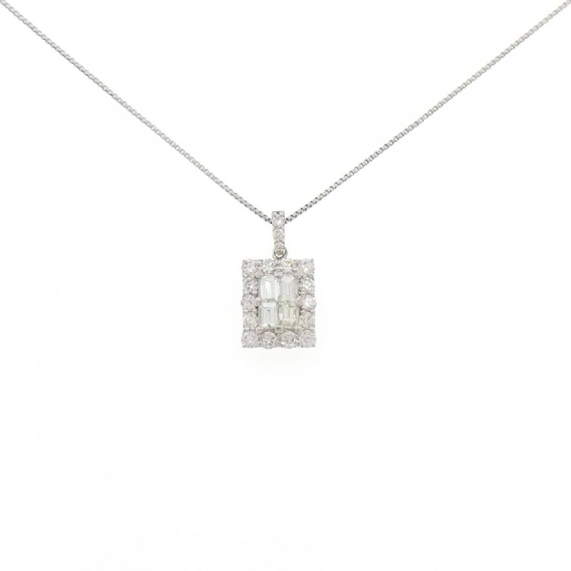 Dây chuyền kim cương PT900/PT850 0.50CT - Hàng hiệu Chính hãng 860372