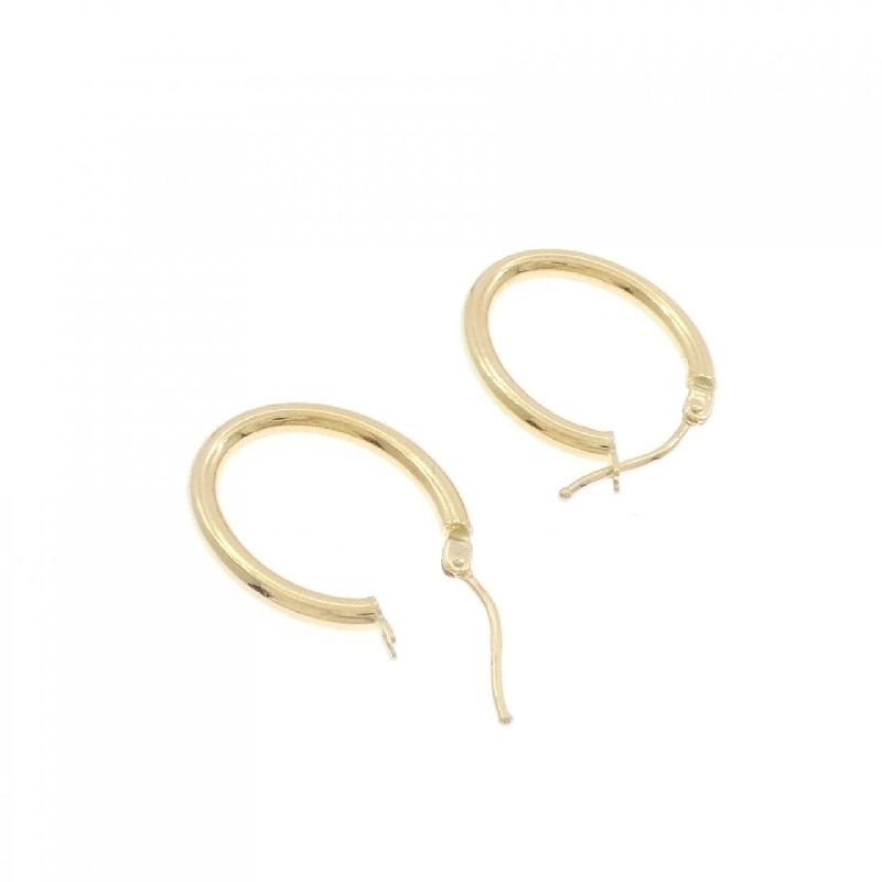 Bông tai hoop 750YG - Hàng hiệu Authentic 871118