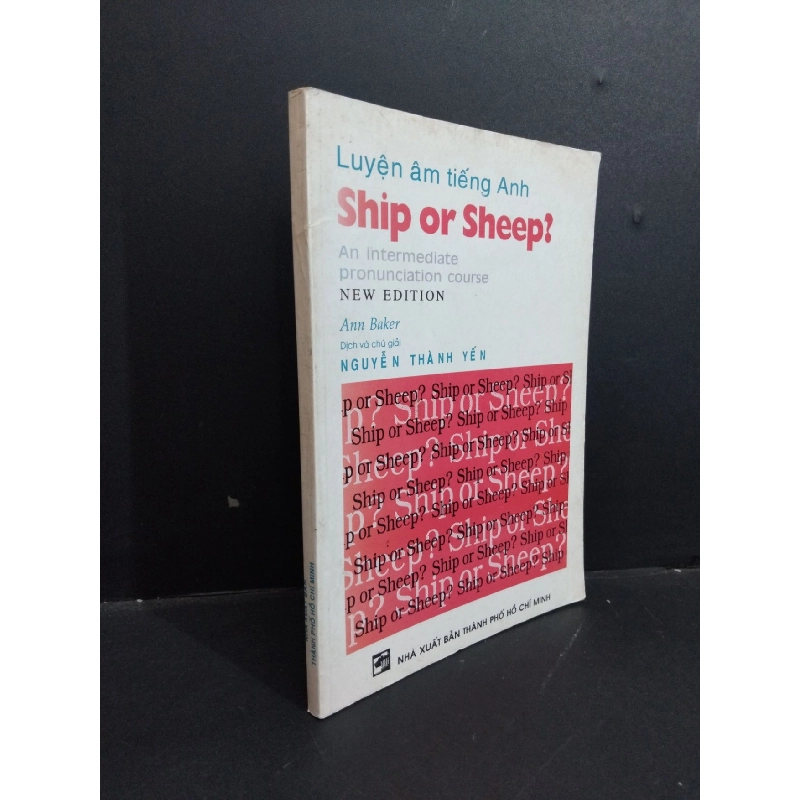Luyện âm tiếng anh trình độ trung cấp mới 90% bẩn bìa, ố nhẹ 1997 HCM0412 Ann Baker HỌC NGOẠI NGỮ 918809