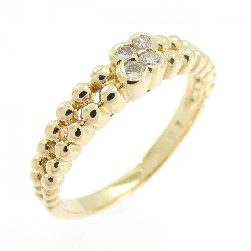 Nhẫn kim cương K18YG 0.07CT 666800