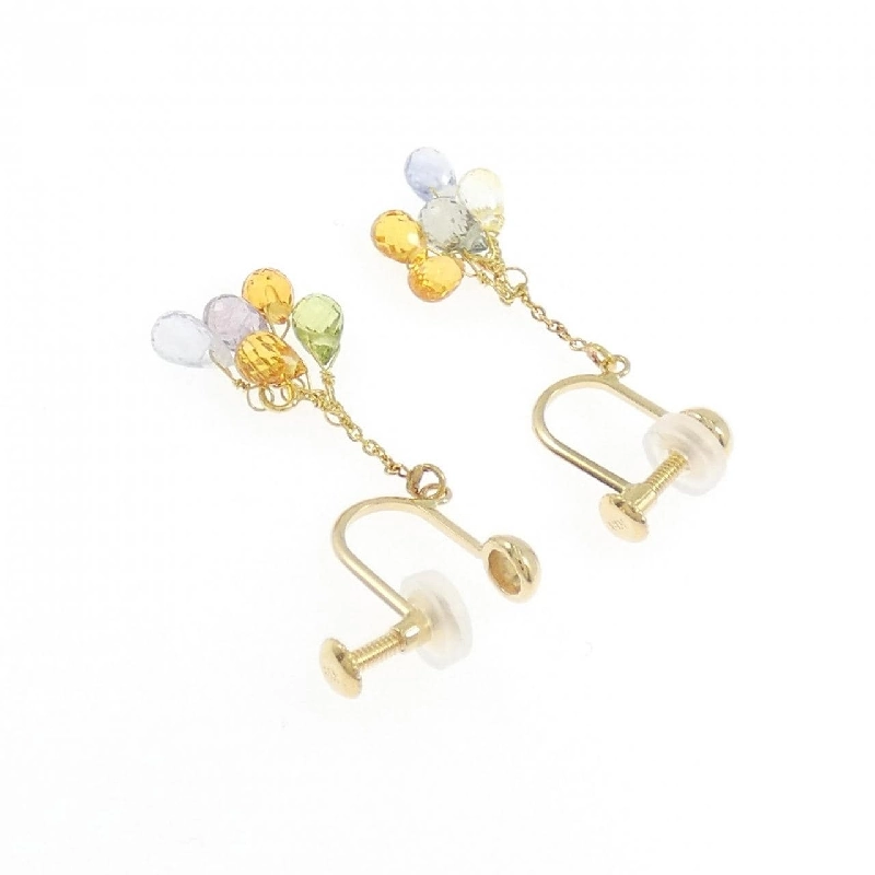 K18YG Sapphire Bông tai - Hàng hiệu Chính hãng 869567