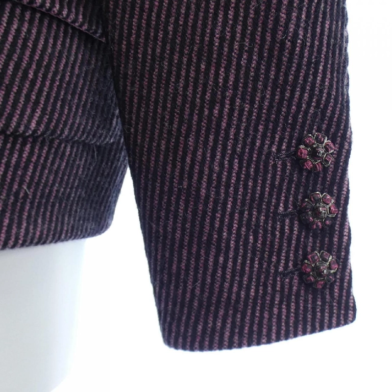 【Mã giảm giá】Áo khoác không cổ CHANEL 637219