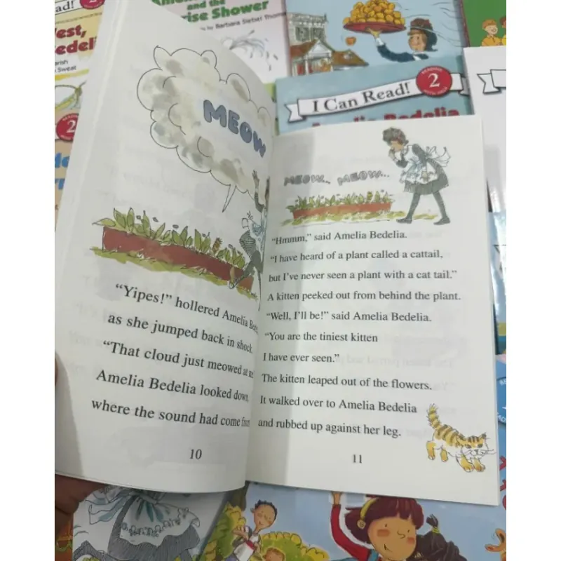 Sách - I CAN READ AMELIA BEDELIA 28 cuốn kèm file nghe, dòng i can read level 2 rất hiếm 959920