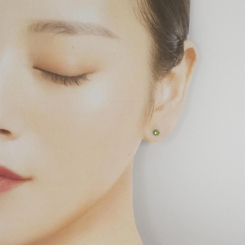 K18WG Tourmaline Bông tai - Hàng hiệu Authentic 868644