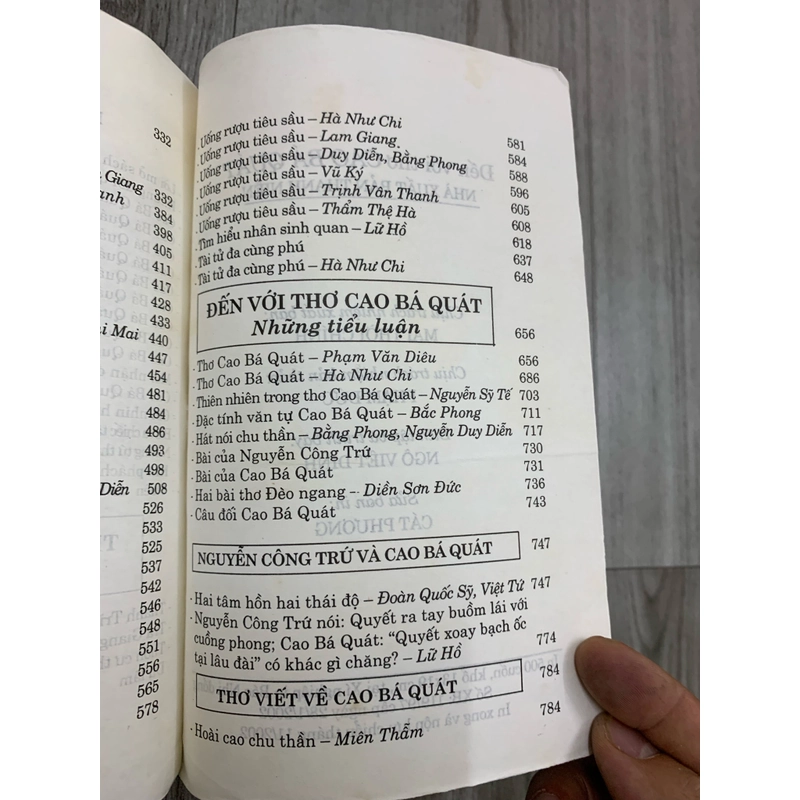 Sách đến với thơ cao bá quát. 999 471229