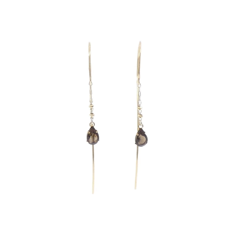 K10YG/K10WG Đá quý khói Bông tai - Hàng hiệu Chính hãng 869515