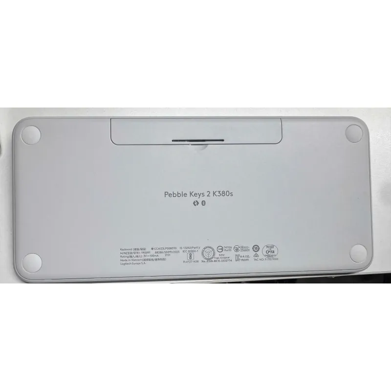 Bàn phím Logitech K380s màu xám trắng chính hãng, mới 98% 1001315