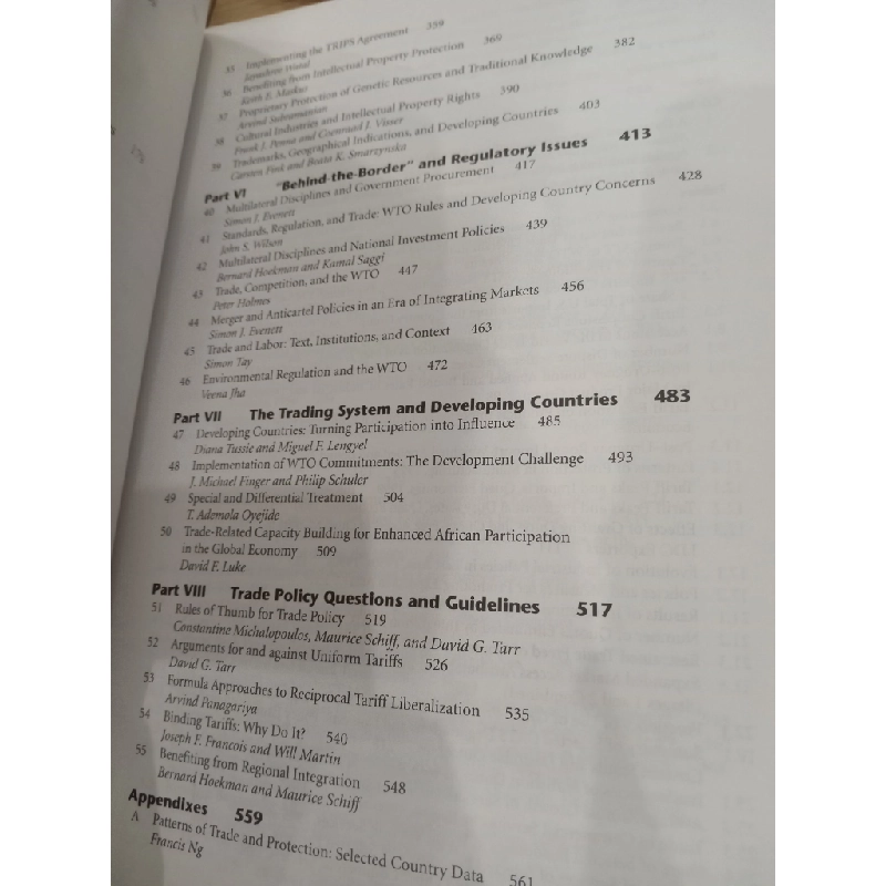 Development, trade, and the WTO - Bernard Hoekman 550600
