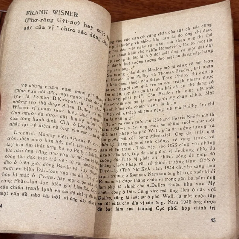 | CHÂN DUNG BỌN TRÙM CIA + CIA VÀ BÊNH SÙNG BÁI TÌNH BÁO| 1005986