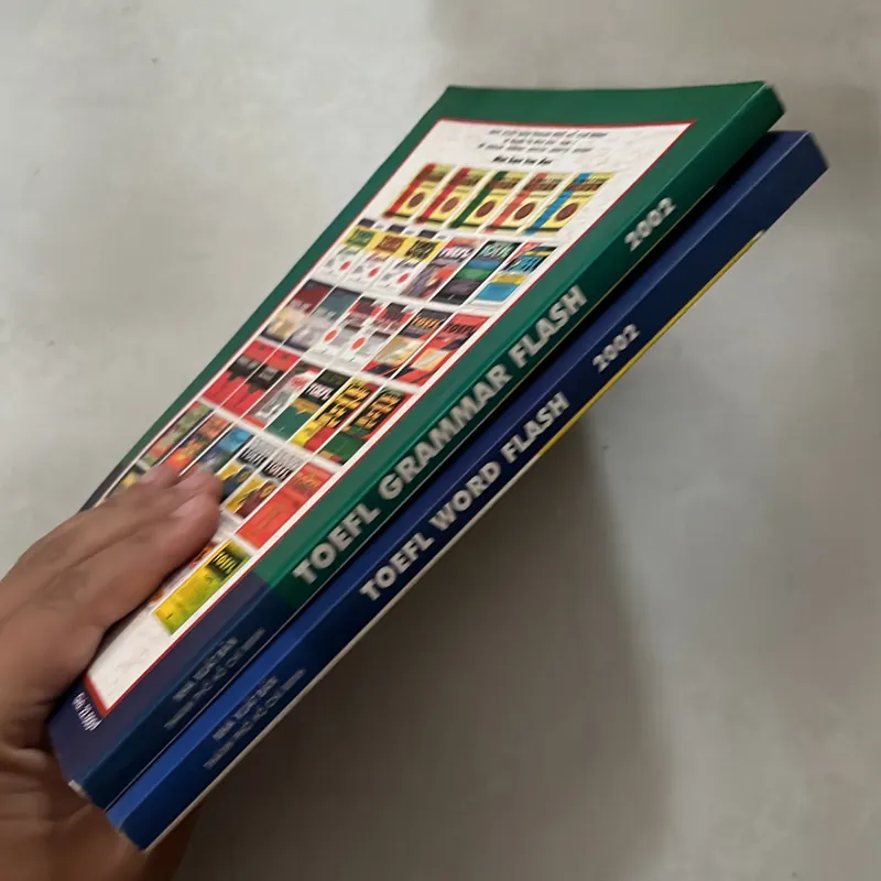 TOEFL Grammar & Word flash (3 cuốn) 558129