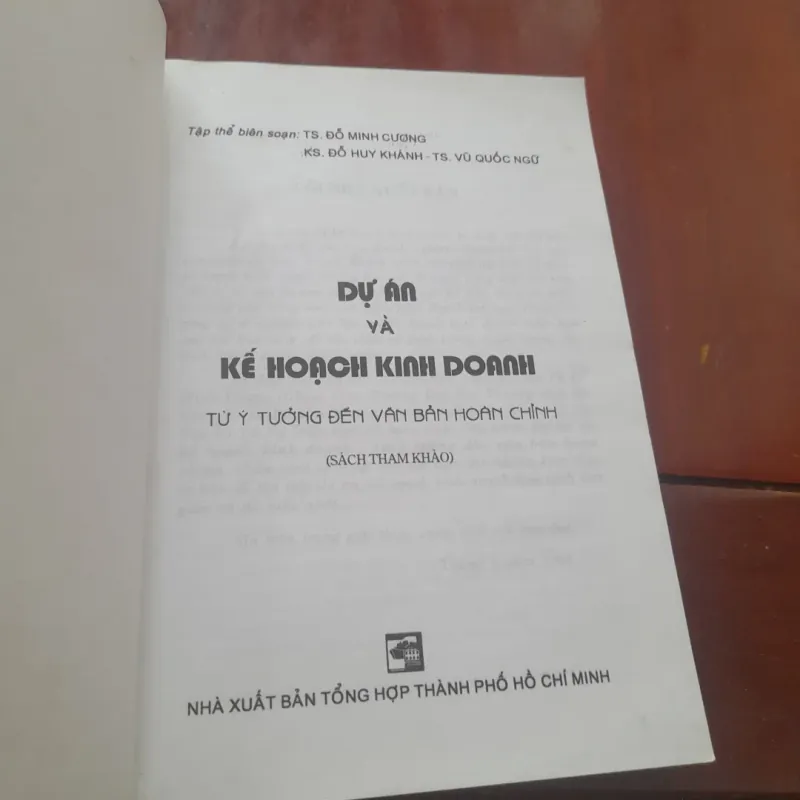 DỰ ÁM & KẾ HOẠCH KINH DOANH - Từ Ý tưởng đến Văn bản hoàn chỉnh 751966