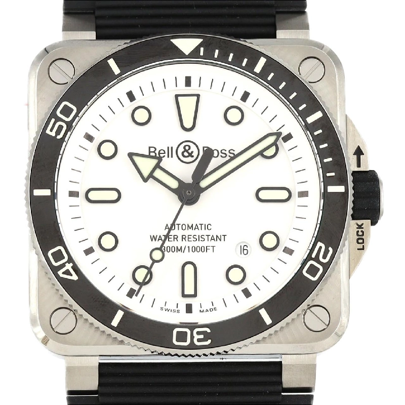 Bell & Ross BR03 Diver White Steel BR03A-D-WH-ST/SRB SS Automatic - Hàng hiệu Authentic 888191
