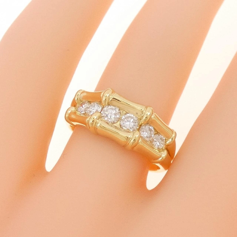 Nhẫn kim cương K18YG 0.50CT - Hàng hiệu Authentic 855590