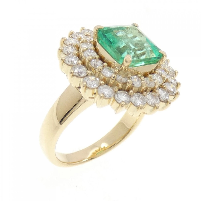 Nhẫn Emerald K18YG 2.57CT - Hàng hiệu Chính hãng 851810