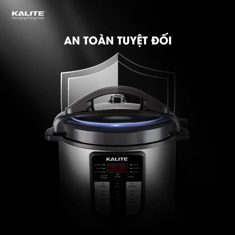 Nồi Áp Suất Kalite KPC6088 – Hầm Nhừ Nhanh Gấp 3 Lần, Giữ Trọn Dinh Dưỡng! 707737