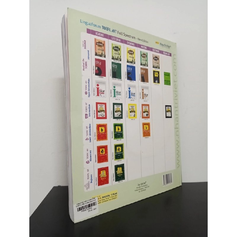 Hooked On TOEFL iBT New Edition - Listening (Kèm CD) (2010) - LinguaForum Mới 90% HCM.ASB0403 356945