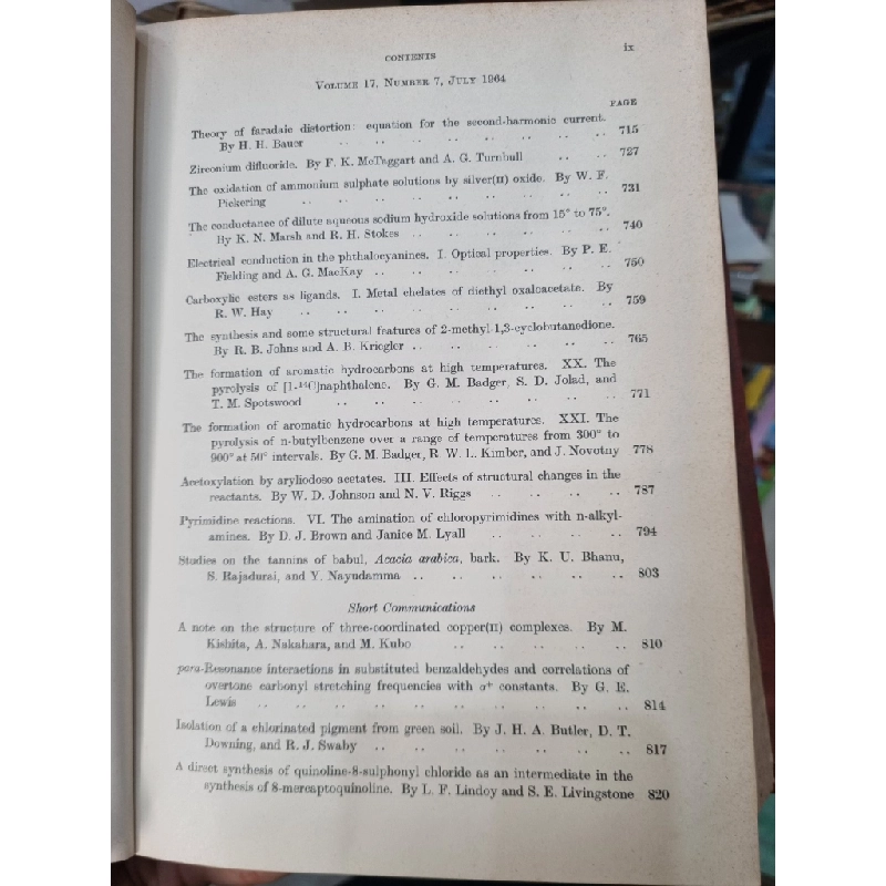 Australian Journal of Chemistry - Volume 17 448794