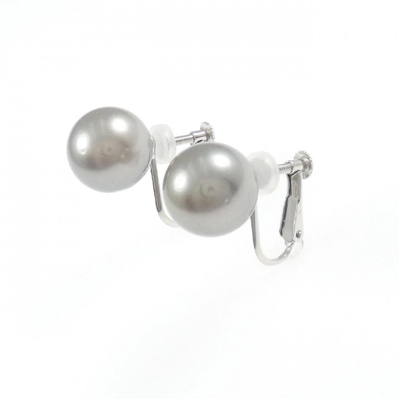 K14WG Bông tai ngọc trai đen 10.8mm - Hàng hiệu Chính hãng 877871