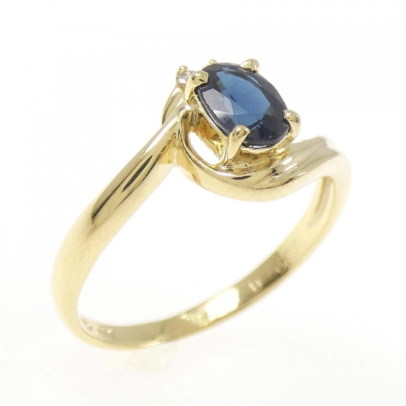 Nhẫn Sapphire K18YG 0.59CT - Hàng hiệu Chính hãng 849537