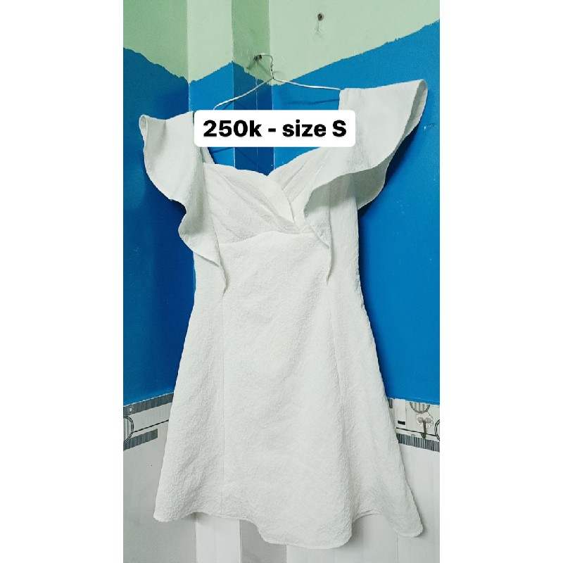 Váy kiểu thời trang - Size S,M - Màu trắng 22911