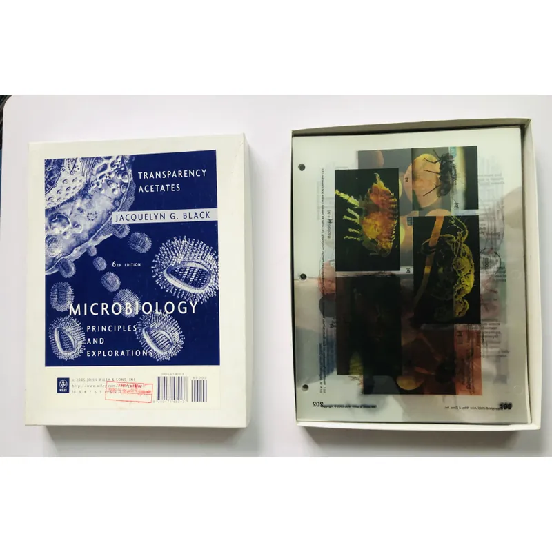 MICROBIOLOGY – PRINCIPLES AND EXPLORATIONS (Transparency Acetates) 599736