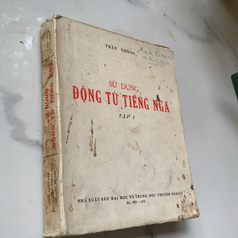 Sử dụng động từ tiếng Nga, Trần Thống 599213