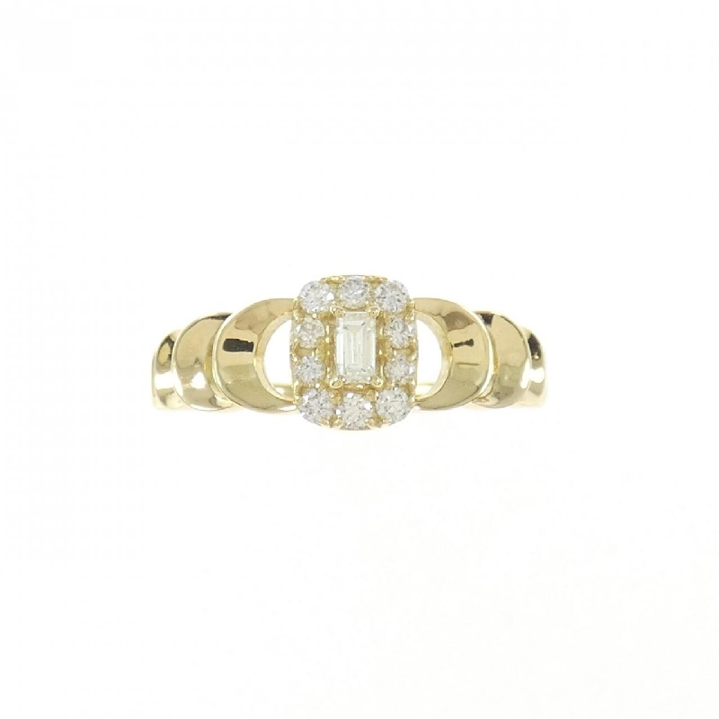 【Sản phẩm mới】Nhẫn kim cương K18YG 0.20CT 673299