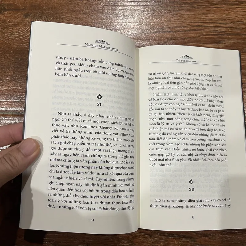 Trí tuệ của hoa - Khảo luận triết học (6) 733764