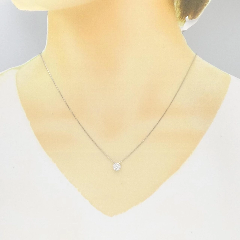 Dây chuyền kim cương PT 0.204CT E SI2 Tốt - Hàng hiệu Chính hãng 874096