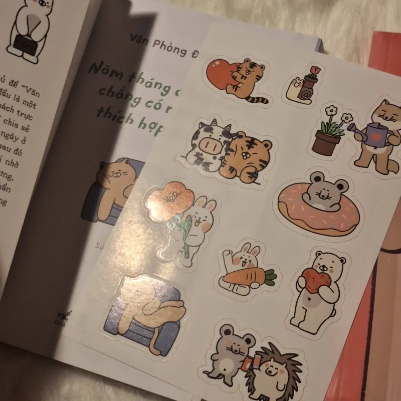 Combo Văn phòng Động Vật Năm tháng đằng đãng chẳng có ngày nào thích hợp đi làm 933171