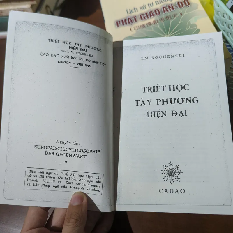 Remake - Triết học Tây phương hiện đại - I.M. Bochenski, Tuệ sỹ dịch việt 716500